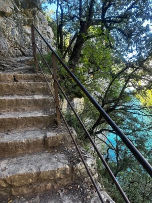 De lagere Gorges du Verdon en een verfrissend bad - Quinson - 156