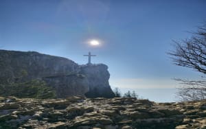 La Croix du Nivolet depuis La Féclaz - Les Deserts - 37