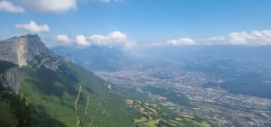 Lans-en-Vercors en word duizelig op de vertigo-loopbrug - Lans-en-Vercors, La Sierre - 8