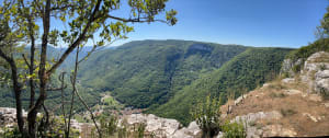 Chaley et vue de rêve sur la vallée au Rocher du Grand Sangle - Chaley - 3