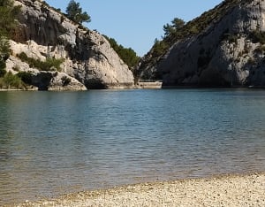 Le lac du Peirou et le Mont Gaussier par le sentier des échelles - Saint-Rémy-de-Provence - 55