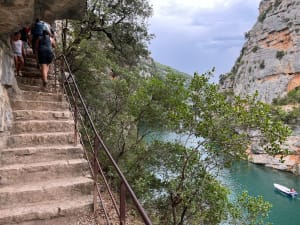 De lagere Gorges du Verdon en een verfrissend bad - Quinson - 29