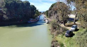 Le Somail, au canal de Jonction - Ginestas - 12