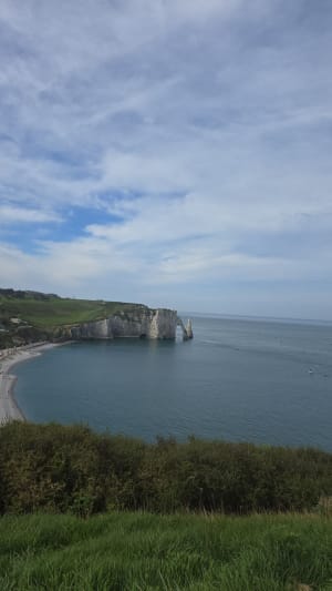 De stroomopwaartse kliffen en de stroomafwaartse kliffen - Bénouville - 44