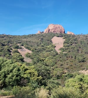 Rocher de St-Barthélémy par le haut - Saint-Raphaël - 9