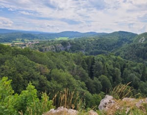 Jura sauvage, Pic de l'Aigle et belvédère des Trois Lacs - Les Rollets, La Chaux-du-Dombief - 22