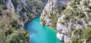 Le lac de Quinson et le Verdon par la Chapelle St-Maxime - Montmeyan - 13
