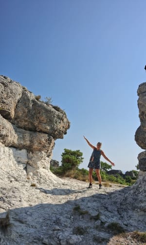 Rochers des Mourres et cache-cache entre les cairns - Les Mourres, Forcalquier - 2