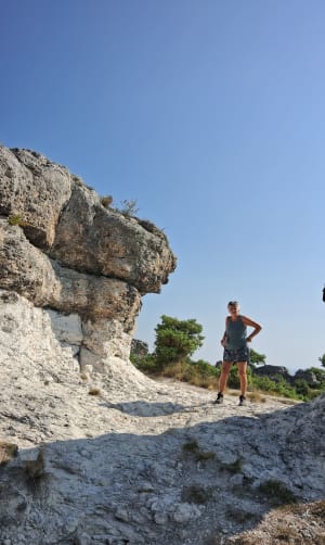 Rochers des Mourres et cache-cache entre les cairns - Les Mourres, Forcalquier - 3