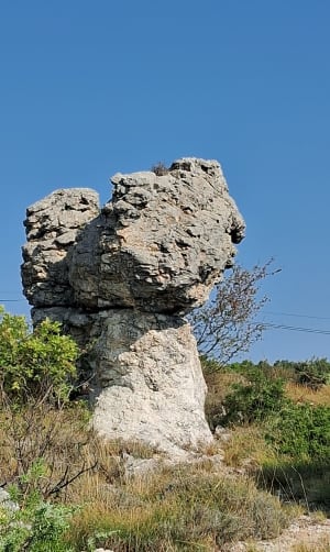 Rochers des Mourres et cache-cache entre les cairns - Les Mourres, Forcalquier - 4