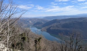 Randonnée du château du pic d'Oliferne et vue sur le Lac de Coiselet - Condes - 8