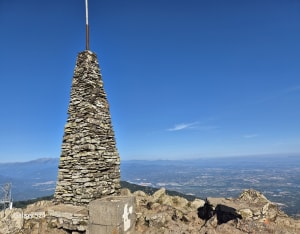 De Neulos-piek vanaf de Ouillat-pas. - Laroque-des-Albères - 34