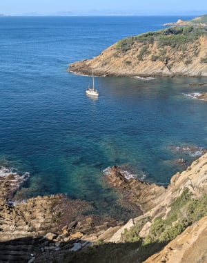 Sentier des crêtes sur l'île de Port-Cros et air marin - Île de Port-Cros - 2