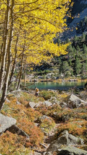 Lac d'Aubert et son voisin le lac d'Aumar - Saint-Lary-Soulan - 13