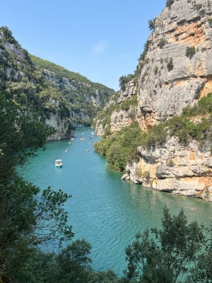 De lagere Gorges du Verdon en een verfrissend bad - Quinson - 67