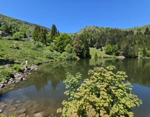 Lac Noir et lac du Forlet depuis Orbey - Noirrupt, Orbey - 4
