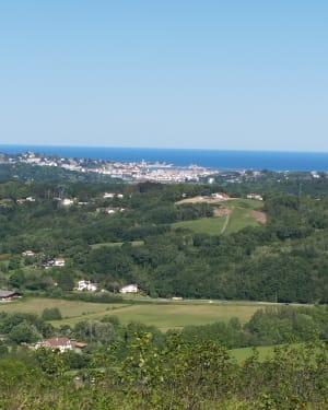 Kruis van Sainte-Barbe en prachtig uitzicht op de Baskische kust - Ibarrun, Saint-Pée-sur-Nivelle - 24
