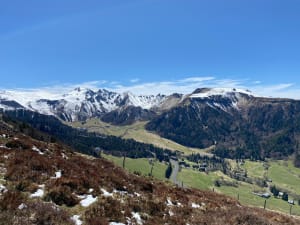 Grande cascade Mont Dore et vue sur le Puy de Sancy - HUBERT - 33