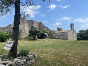 Le Château de Montlaur depuis Saint-Hilaire-de-Beauvoir - Saint-Hilaire-de-Beauvoir - 5