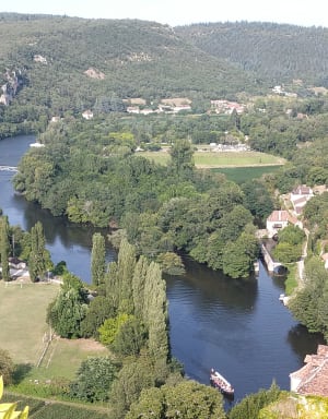 Jaagpad in de Lotvallei. - Saint-Cirq-Lapopie - 26