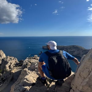 Prachtig uitzicht vanaf het uitkijkpunt van Sugiton Cove - Luminy, Marseille - 11