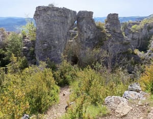 Sur le Causse Mejean au dessus de Florac - Florac-Trois-Rivières - 17