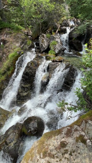 Oursiere waterval en Robert Lakes - Saint-Martin-d'Uriage - 4