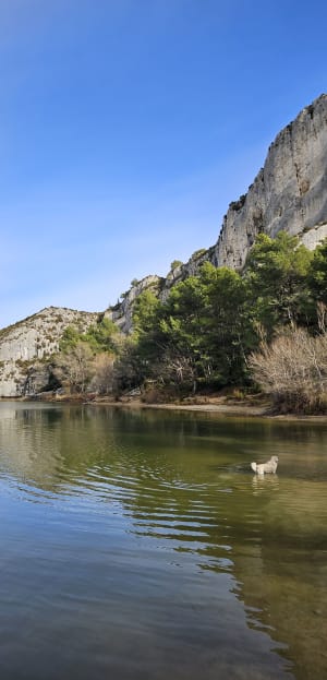 Le lac du Peirou et le Mont Gaussier par le sentier des échelles - Saint-Rémy-de-Provence - 38
