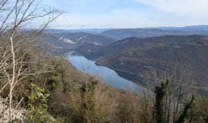 Randonnée du château du pic d'Oliferne et vue sur le Lac de Coiselet - Condes - 13
