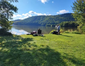 Lac Chambon et mise en beauté de la nature - Murol - 51