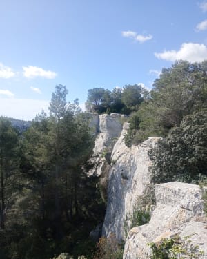 Du vallon de la Leque aux Traversières - Fontvieille - 7