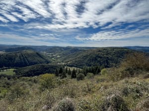 Tour du plateau de la Chau au dessus de Blesle - Salie - 4