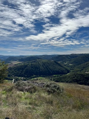 Tour du plateau de la Chau au dessus de Blesle - Salie - 5