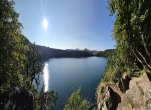 Ronde van het meer van Pavin in Besse-et-Saint-Anastaise - Le Gelat, Besse-et-Saint-Anastaise - 63