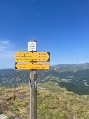 Afdaling van de Plomb du Cantal via de Puy du Rocher - Saint-Jacques-des-Blats - 11