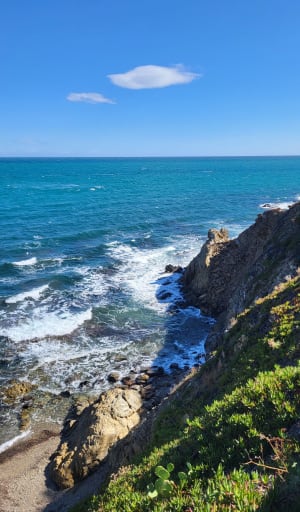 Racou-strand via het douanepad - Collioure - 16