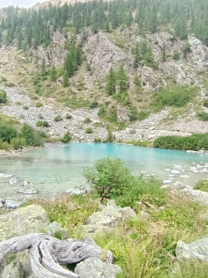 Lac de la Douche, vóór de Arsine-pas - Le Monêtier-les-Bains - 30