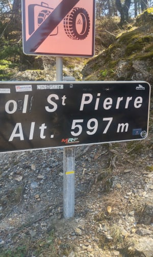 Le col Saint-Pierre et la corniche des Cévennes au départ de Saumane - Thomas - 2