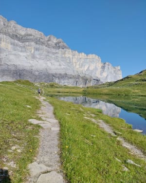 Tour des Fiz, lac de Pormenaz et évasion au pied des falaises - Passy - 5