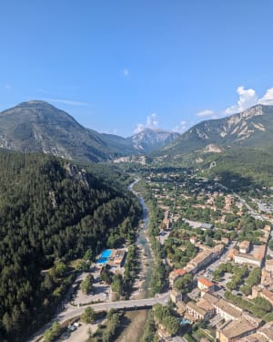 Roc en Corcovado-pad van de Alpes-de-Haute-Provence - Castellane - 26
