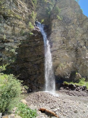 Fort de Reallon et cascade depuis les Gourniers - Réallon - 6