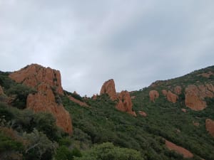 Randonnée au col du Cap Roux par le plateau d'Anthéor - Loup - 2
