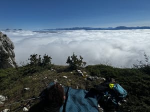 Ongelooflijk uitzicht op Vertige des Cimes en een klein deel van de GR® 91 - La Sierre, Lans-en-Vercors - 8
