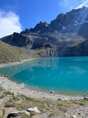 Lac Sainte-Anne et lac miroir dans le Queyras et par le GR® 5 - Ceillac - 19