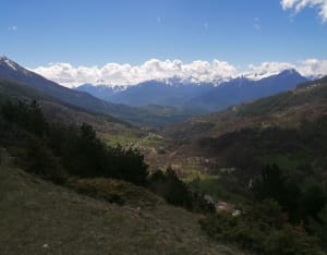 Fort de Reallon et cascade depuis les Gourniers - Réallon - 15