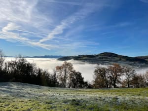 Dans les Monts du Lyonnais, par Grand Mont, depuis Riverie - Riverie - 28