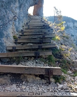 Glières Plateau via de duizelingwekkende Roc-pas - Fillière - 10
