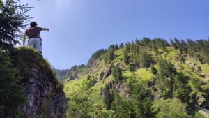 Uitgang van de lus naar de berghut van Trébentaz - La Chapelle-d'Abondance - 6