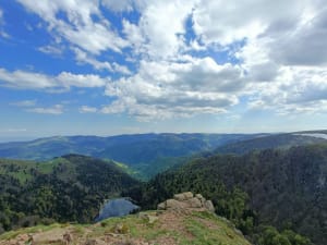 Départ le Honneck, kastelberg, lac de schiessrothried.... - La bresse - 63