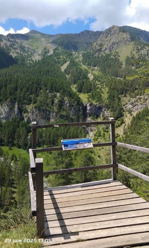 De Champ-Lacas au belvédère. - Les Orres - 2